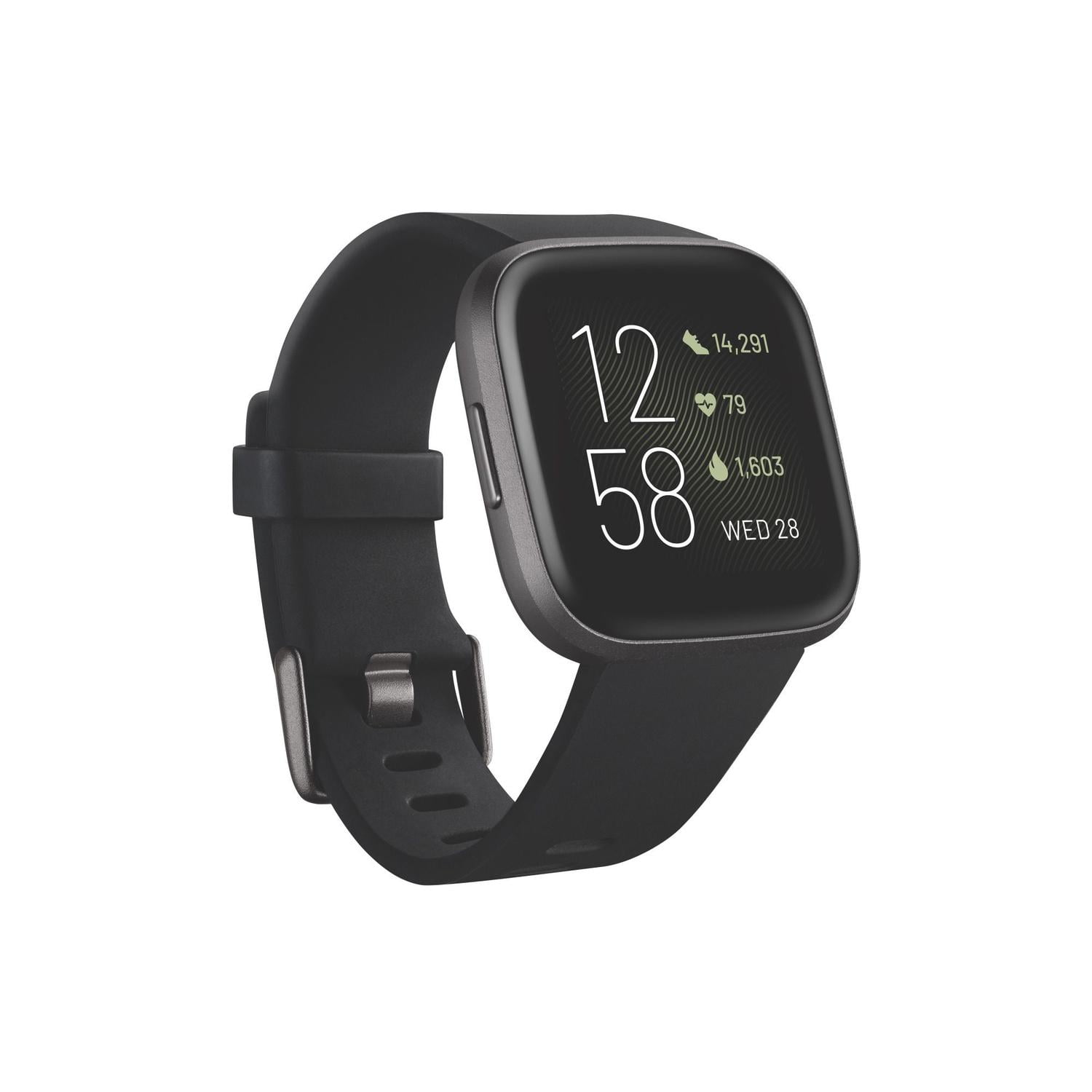 Reloj Inteligente con Microfono Control por voz integrado Rosa Fitbit Versa 2 Walmart en linea