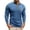 Blue, variant on Polo Shirts for Men Casual Solid Collared Classic Long Sleeve Top Mens Loose Blouses