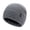Grey, variant on Warm Acrylic Winter Hat for Women Ribbed Knit Fleece-Lined Cap Stretchable Lightweight Beanie Perfect for Outdoor Activities and Everyday Cold Weather Style ﻿