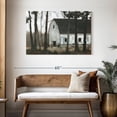 thumbnail image 3 of Elephant Stock Autumn Barns I Wall Art - Horizontal Canvas Wall Art - Living Room Wall Decor - Architecture Canvas - Black And White Decor By Ethan Harper - 45" x 30", 3 of 8