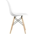 thumbnail image 2 of Nicer Furniture Eames Style Side Chair in White, 2 of 4