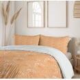 thumbnail image 6 of Ambesonne Boho Duvet Cover Sets, Feathers, 2-Queen, Pale Orange White, 6 of 7