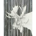 thumbnail image 2 of Goldberger, Jennifer 15x18 White Modern Wood Framed Museum Art Print Titled - Barnwood Lodge Sketch I, 2 of 4