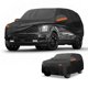 thumbnail image 1 of Funda para auto impermeable para todo clima, protección exterior contra el sol y la lluvia, con tiras reflectantes, negra para Kia Telluride, 1 of 7