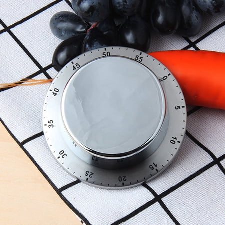BESTYASH Timer for Kitchen Cooking Timer Stainless Steel for Home Users 1Pack