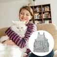 thumbnail image 7 of Pet Apron with Sleeping Bag, Cat-Friendly, Hair-Free Petting, Cat Cuddle Clothes, for Autumn And Winter Petting, Soft And Breathable Cotton Pet Apron, Suitable for Indoor Use., 7 of 7