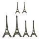 thumbnail image 5 of unbranded 6Ud Estatua Torre Eiffel Metal Oscuro Para Hogar Oficina Y, 5 of 8