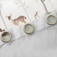 thumbnail image 4 of Castle Fairy Bear Squirrel Deer Curtains Pack of 2 (42x84 Each),Animal Curtains Blackout, 4 of 6