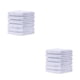 thumbnail image 3 of sweethay 6 piezas muñequeras a prueba de sudor hombres mujeres doble capa ajustable soporte flexible deportes bádminton protector blanco Blanco 2Conjunto, 3 of 6