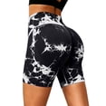 thumbnail image 2 of Womens High Waisted Running Shorts Workout Gym Shorts with Pockets for Hiking Tennis Training, 2 of 4