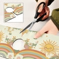 thumbnail image 6 of Yayeee Faucet Mat for Kitchen Sink 14.7" Diatomite Long Splash Guard Pad, Beige Clouds, 6 of 7