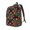 Medium, variant on Traditional Floral Polish Pattern Durable Canvas Backpack for Men & Women – Stylish & Lightweight – Adjustable Straps, Multiple Pockets – Fits 15-17 Inch LaptopsSmall