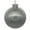 Silver, variant on Vickerman 3" Clear Ball Christmas Ornament with Silver Glitter Interior, 12 Pieces per bag