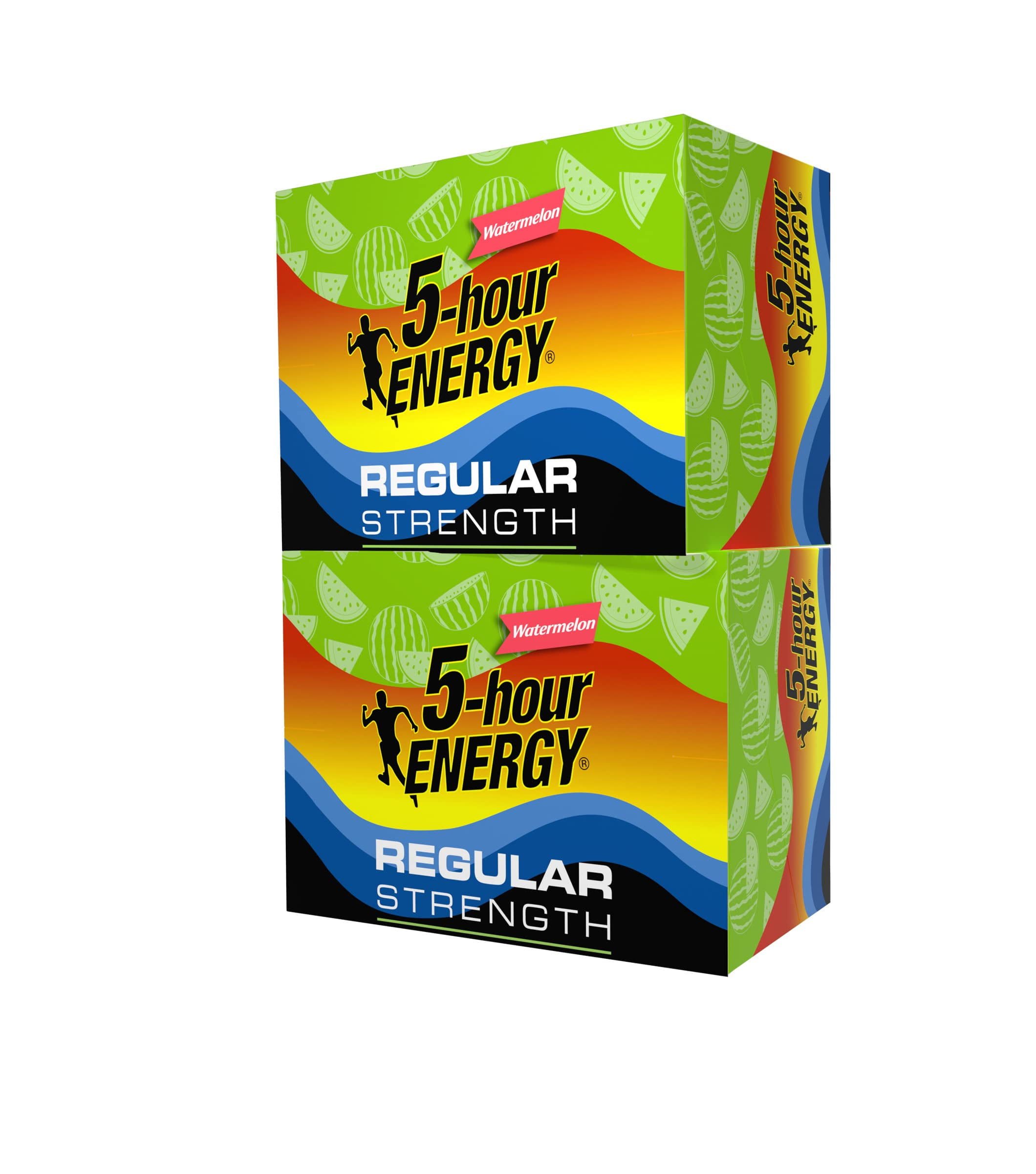 5Hour Energy Shot, Regular Strength, Watermelon, 1.93 Ounce, 24 Count