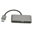 thumbnail image 3 of Convertisseur 2 en 1, Adaptateur Interface Multimédia USB3.0 vers HD 1080P 5Gbps Transfert pour Voyage, 3 of 8