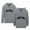 1#Grey, variant on Byoo Toddler Girls Hoodie New York Print Zipper Hooded Sweatshirt Long Sleeve Pullover Top