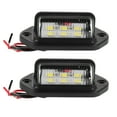 thumbnail image 1 of LED License Plate Light 2Pcs Black 6.60X2.10X2.00in for Nighttime Driving in Various Weather Conditions, 1 of 8