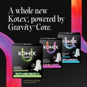 Kotex Ultra Thin Period Pads, Regular Absorbency, 60 Count