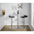 thumbnail image 3 of LumiSource Bistro Square-Ale Bar Set - 3 Piece, 3 of 7