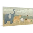 thumbnail image 2 of Marmont Hill Animals All in a Row I Canvas Wall Art, 2 of 7