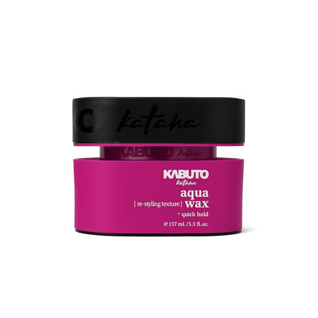 Kabuto® Katana Quick Hold – Cera para Cabello con Fijación Rápida y Duradera, Acabado Natural – 157ml