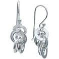 thumbnail image 1 of Giani Bernini Boucles d'Oreilles Pendantes Multi-Cercles en Argent Sterling, 1 of 2