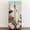 Color 2, variant on Self Adhesive Vinyl Refrigerator Wrap Set Dark Gothic Moth Skull Red Flowers Vintage Botanical Style Door Mural Removable Fridge Sticker Peel and Stick Full Door Cover Decal Kitchen Bar Decor