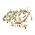 thumbnail image 1 of kusrkot 100pcs/lot Animal Dino Tree DIY Scene Model Kits Child Toy Playset, 1 of 9