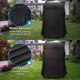 thumbnail image 5 of Pequeño bolso bandolera para teléfono móvil, funda para teléfono móvil con cartera colgante, bolso bandolera de piel sintética, pasaporte, funda para teléfono móvil con ranura para tarjetas, correa, 5 of 5