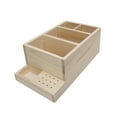 thumbnail image 4 of Taladro de uñas de madera, soporte de madera para práctica de uñas en el hogar, contenedor de caja de exhibición DIY duradero Premium Yuyangstore Soporte para brocas de uñas, 4 of 8