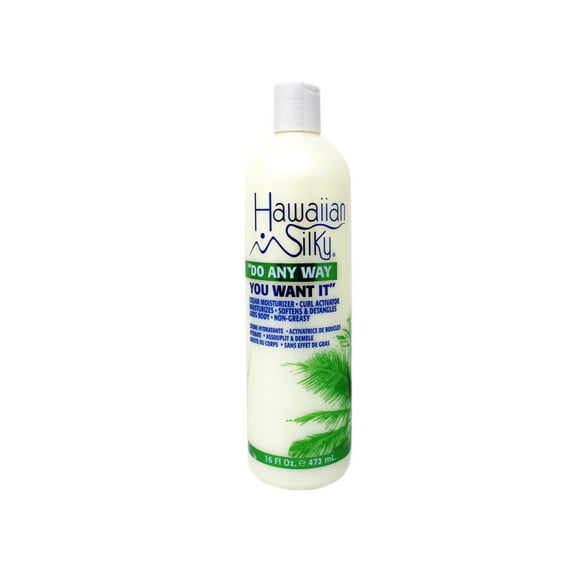 Hawaiian Silky Do Any Way You Want It Cream Moisturizer Curl Activator, 16 Oz