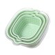thumbnail image 5 of Colador de cocina de doble capa, resistente y duradero. verde, 5 of 7