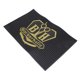 thumbnail image 2 of Alfombrilla De Peluquero Negra, Alfombrilla Antideslizante Para Peluquería, Patrón De Letras BH, Antideslizante, Salón De Belleza, Alfombrilla De Peluquero Para Peinar Secadores De Pelo, Recortadoras, 2 of 5