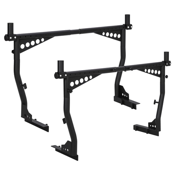 EDTara Heavy Duty Adjustable Truck Bed Rack, No-Drill 1000 Lbs Cargo Rack for Ladders, Kayaks, and Surfboards, Fits Most Pickups