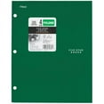 Five Star 4Pocket Paper Folder, Electric Green (33629)