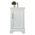 thumbnail image 3 of Vanity Art 20 x 16 x 34.5 in. Single Sink Bathroom Vanity with Ceramic Sink & Top, White, 3 of 10