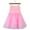 Pink, variant on EHRWE Skirts For Women High Waist Pleated Short Skirt Adult Tutu Dancing Skirt For Carnival Festival Party