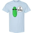 thumbnail image 3 of Inktastic I'm Kind of a Big Dill Pickle with Sunglasses T-Shirt, 3 of 5