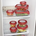 thumbnail image 2 of Anchor Hocking  4 Piece Glass Food Storage Set with Red Truseal Lids, 2 of 3