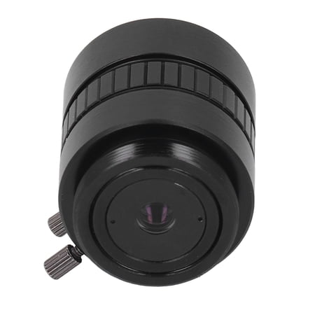 Nieyigj CS Mount Lens Wide Angle Prime Lens 3MP Manual Iris Lens 12mm Focal Length for Surveillance Camera