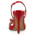 thumbnail image 3 of Journee Womens Varra Crossover Strap Stiletto Dress Sandals, Widths Available, 3 of 9