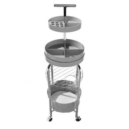 Design Accents 4 Tier Makeup Organizer Cart With Wheels Multi Use Design Accents 4 Tier Makeup Organizer Cart With Wheels Multi Use Bathroom
