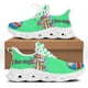 thumbnail image 1 of Zapatillas deportivas gruesas y transpirables de verano para hombre, para todas las estaciones, con diseño de la bandera del Congo, suela gruesa patriótica, calzado que aumenta la altura., 1 of 6