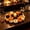 A, variant on Trovenix Artificial Pumpkin Wreath Small Pumpkins Fall Thanksgiving Halloween Table Wall Decor for Front Door Home Party