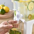 thumbnail image 2 of Jarra de bebidas con grifo Contenedor de bebidas Refrigerador para el hogar Cocina Oficina, 2 of 8