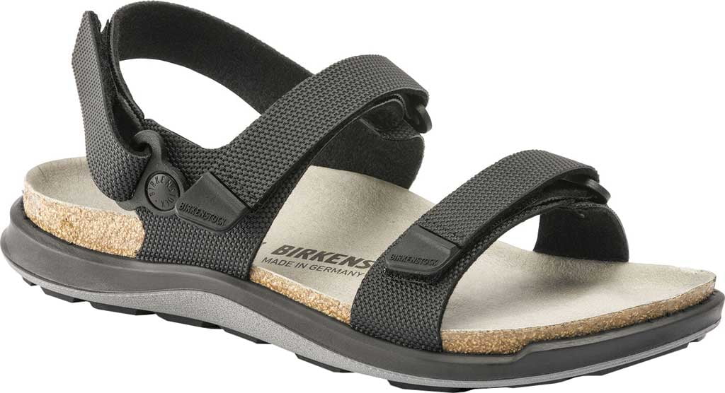 Women's Birkenstock Kalahari Active Birko-Flor Sandal Futura Black Birko-Flor 39 N - Walmart.com