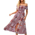 thumbnail image 2 of Vestido bohemio de una pieza con hombros descubiertos NikouMX, 2 of 6