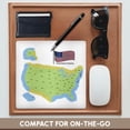 thumbnail image 4 of 3dRose, Map and Flag of the USA with all of the United States of America identified with 2 letter postal ID, MousePad, 4 of 7