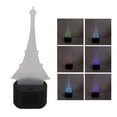 thumbnail image 3 of Digital Calendar Clock, 9 Ringtones Eiffel Tower 3D Lamp with Base for Office for Bedroom, 3 of 7