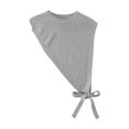 thumbnail image 4 of WEIYLL Fall Tops for Women 2025 Solid Color Triangular Shawl Small Layered Grey Fall Tops Casual ,One Size, 4 of 4
